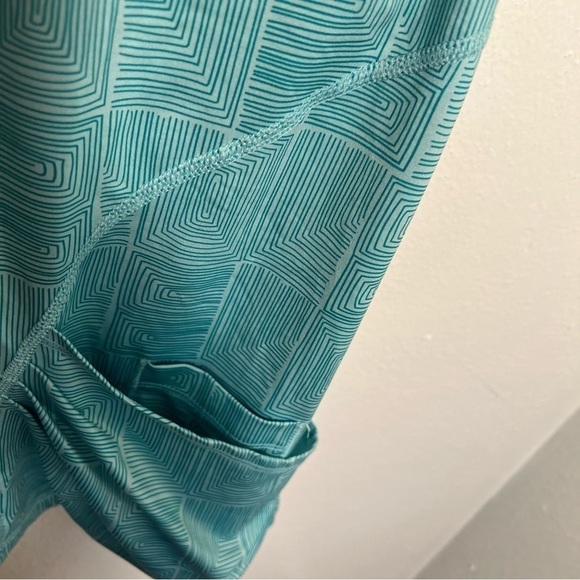 Lole Guell Tank Top with Racerback in Aqua Splash Square - Picture 7 of 14